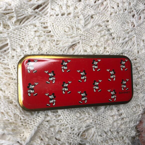 Vintage Disney Mickey Mouse + Watch Part and Original Display Box Case - Picture 3 of 15